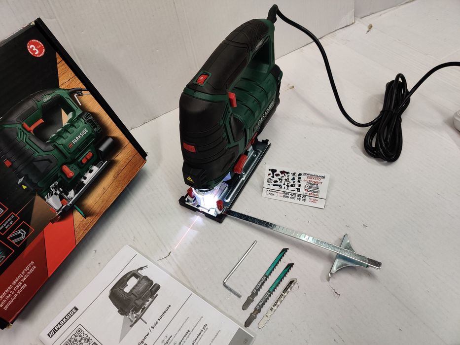 Электролобзик сГермании Parkside PSTD 800/лобзик/електролобзик/электро