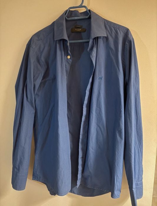 Camisa Sacoor azul - L Slim Fit