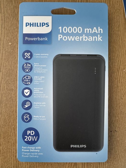 Philips powerbank 10000mA