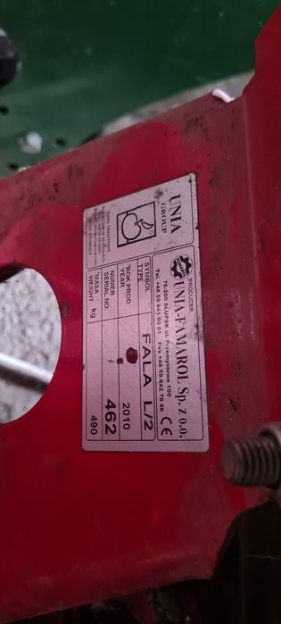 Prasa  rolująca unia famarol i owijarka