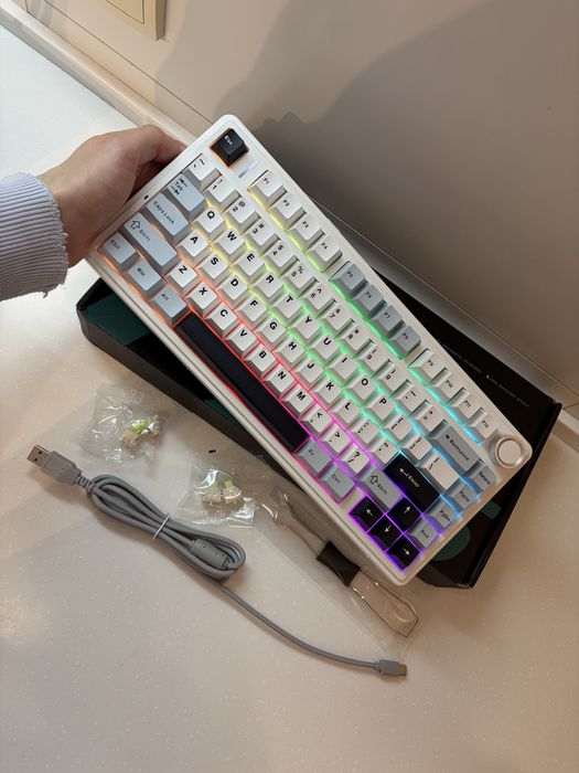 Оригинальная механическая клавиатура AULA F75 | 75% | RGB | Hot-Swap