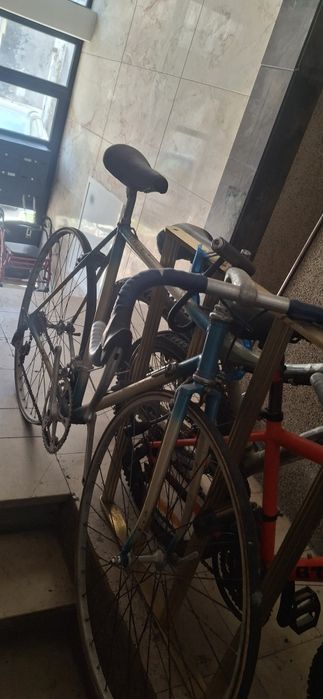 Bicicleta de corrida antiga