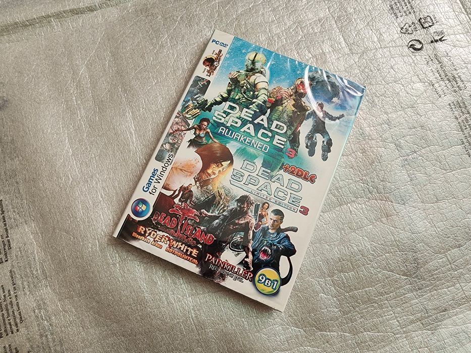 Dead Space 3.Dead Island.Painkiller.9 в 1.Новый.Запечатан.
