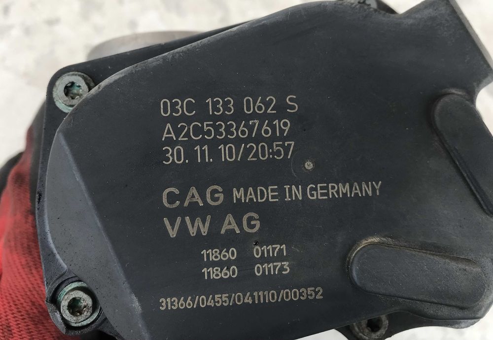 Дросельна заслонка Volkswagen Golf 5. Golf 6. Passat B6. B7 - 1.4