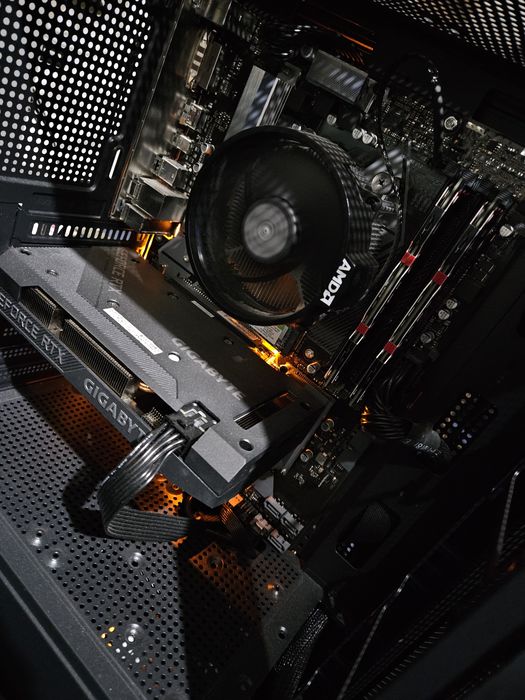 Игровой компьютер RTX 3060 12 GB Ryzen 5 SSD+HDD DDR4 32