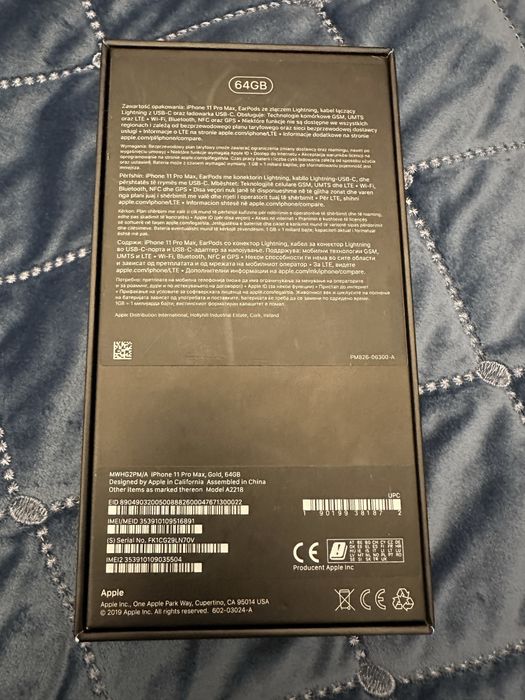 Apple iPhone 11 Pro Max 64GB złoty