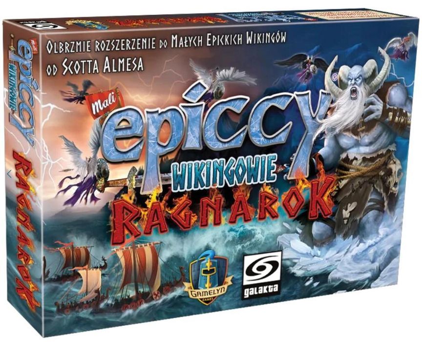 Mali Epiccy Wikingowie: Ragnarok GALAKTA GALAKTA pudełko,181x124 mm