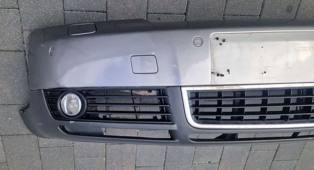 zderzak przedni kompletny pdc xenon spryski audi a4 b6 ly7q