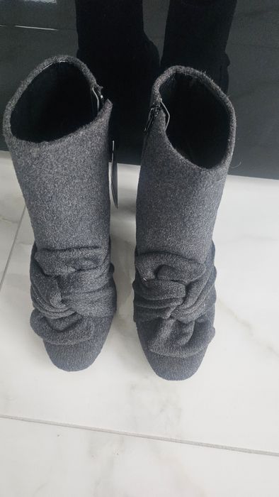 Zara botki z metka nowe