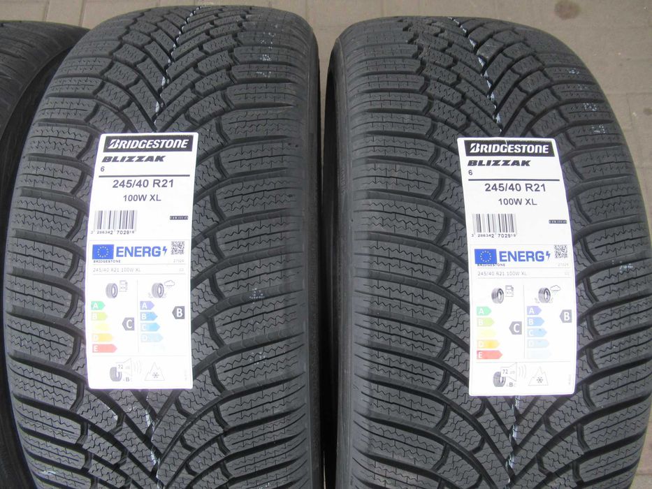 opony 245/40/21 Bridgestone Blizzak 100W XL 48/2025r nowe