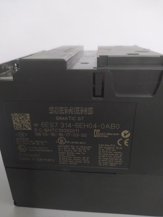 plc cpu 314c 2pn/fp simatic s7 300 step 7  6ES7 314-6EH04-0AB0 Tia