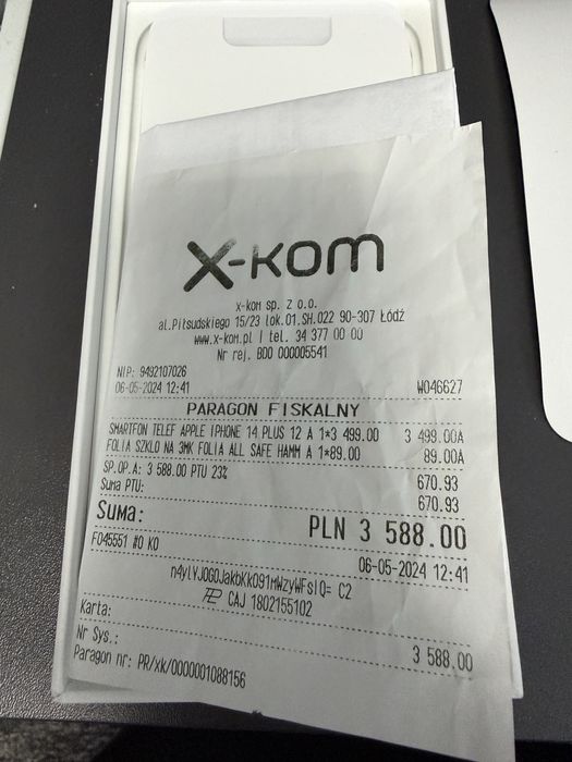 Iphone 14 Plus - Niebieski 128GB