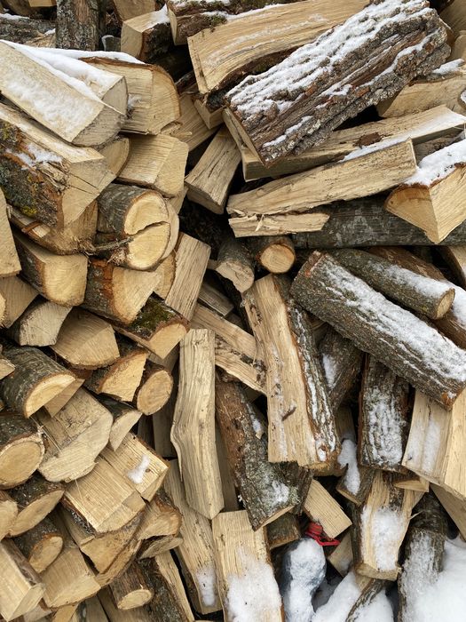 Дрова рубані дуб граб, доставка бусом