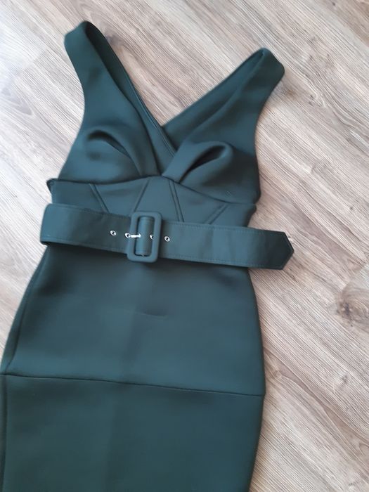 Sukienka butelkowa zieleń Asos r.36