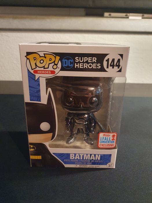 Funko pop batman black chrome