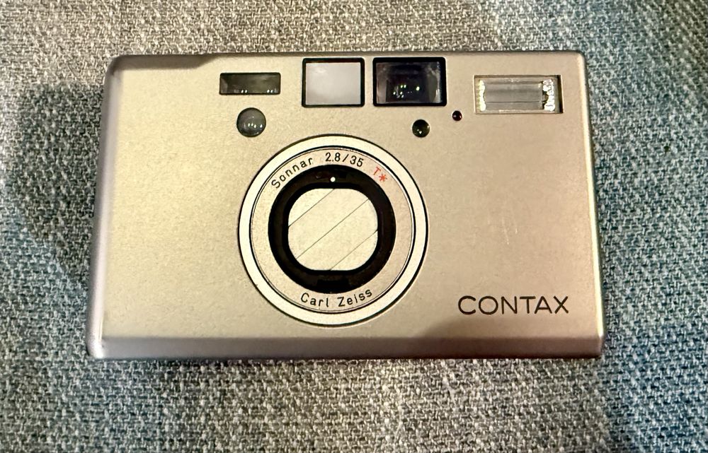 Contax T3 Titanium Data Back em Otimo Estado