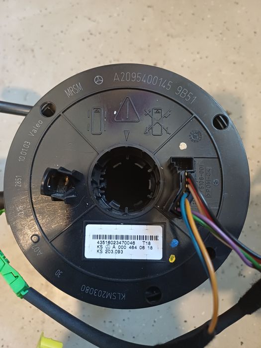 Przełącznik zespolony mercedes w203 w169 zwijak taśmy czujnik kąta