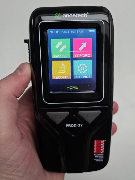 Profesjonalny Alkomat Elektrochemiczny Andatech Prodigy S