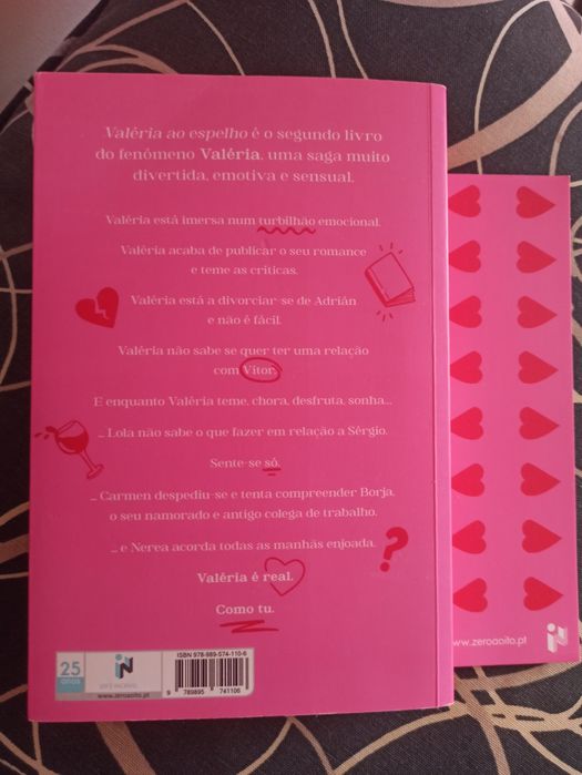 Varia livros da Valéria