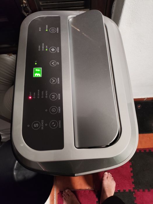 Ar condicionado portátil e aquecedor