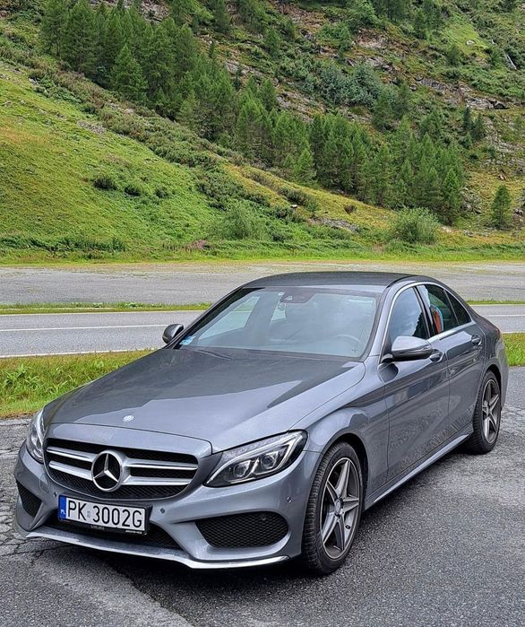 Mercedes-Benz Klasa C Mercedes C 200 4-Matic 9G-TRONIC PAKIET AMG salon Polska możliwość zam