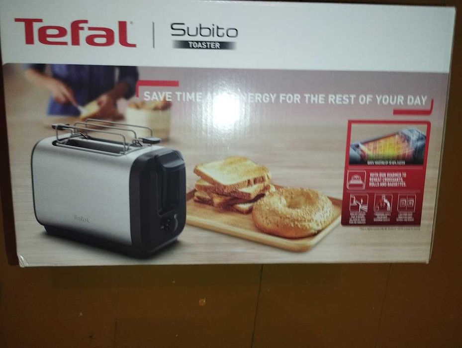 Toster opiekacz do kanapek TEFAL Subito TT5S1DE0 sandwich rozmrażanie