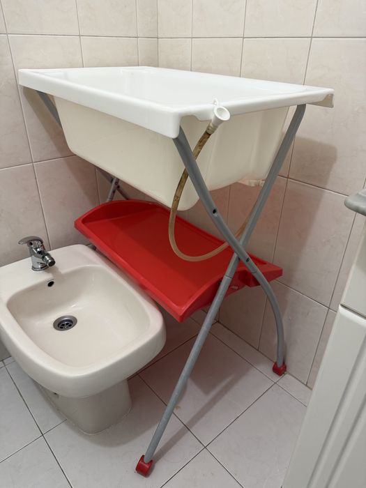 Banheira com suporte