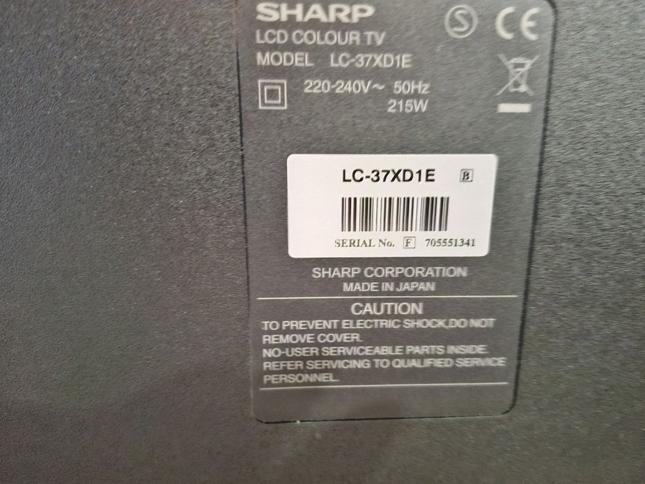Telewizor SHARP AQUOS 37" Full HD (Model: LC-37XD1E) | Made in Japan