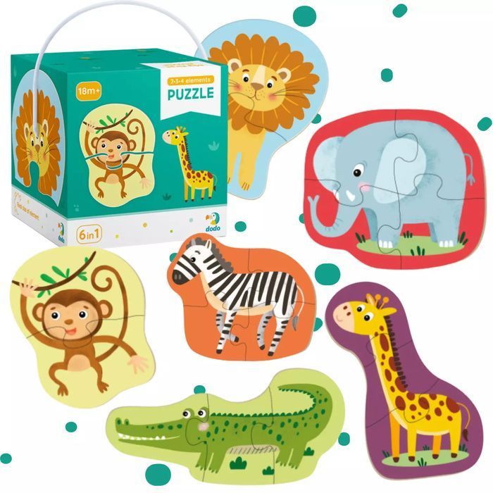 Puzzle 6w1. Zwierzęta. Dodo