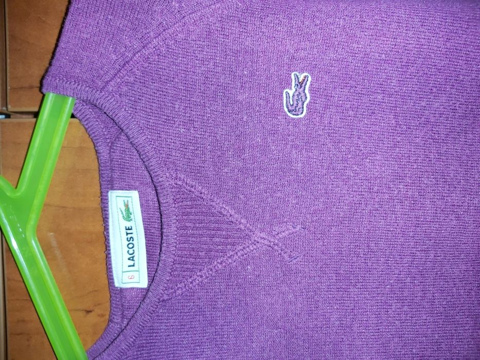 Sweter Lacoste 6l. Stan doskonały.