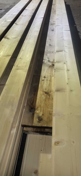 Deska 18x169 podbitka elewacyjna przybrudzona