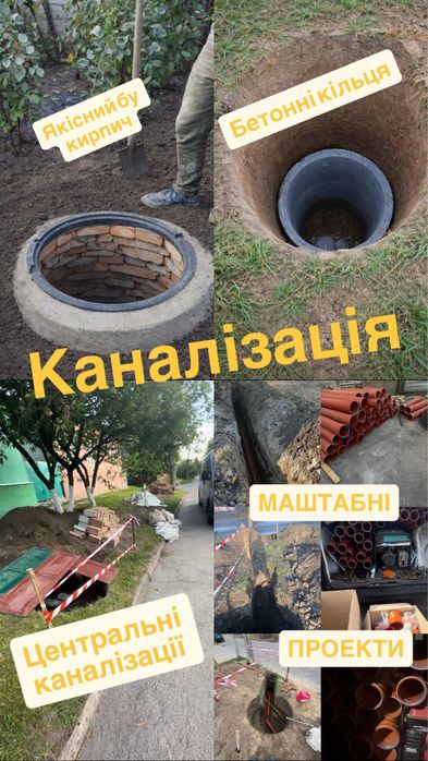 Горизонтальне буріння(проколи). Земляні роботи.Будівництво