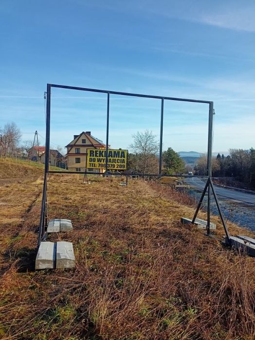 Wynajmę baner reklamowy przy drodze krajowej nr 28  okazja