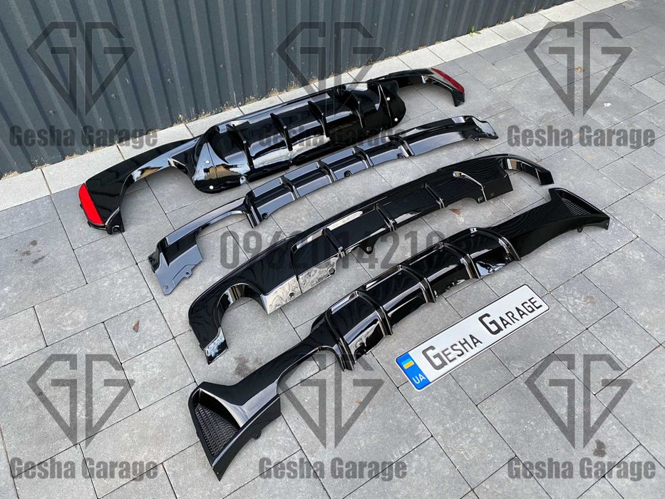 Дифузор g02f30G20f32f33f36f10f11g30f90g11g12 спойлер накладка M paket