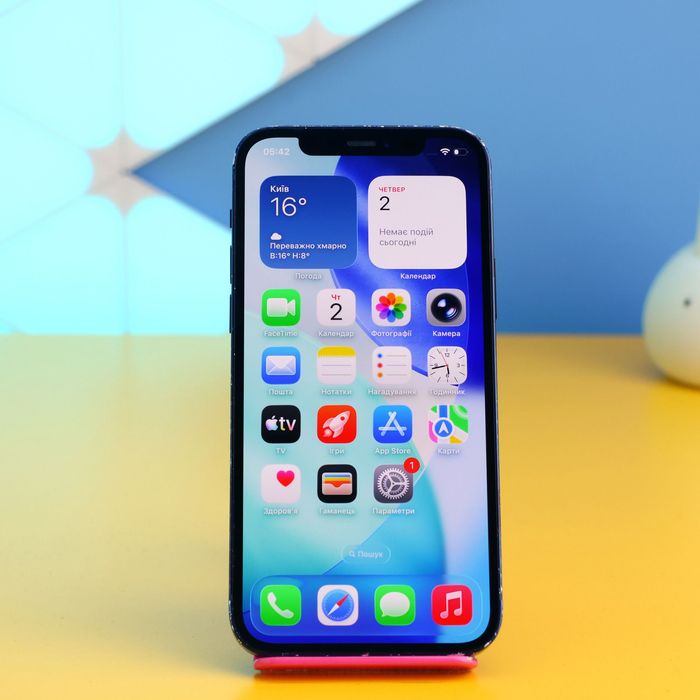 Смартфон Apple iPhone 12 128GB Black (161103) Б/У З ГАРАНТІЄЮ