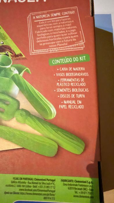 Kit de jardinagem Clementoni