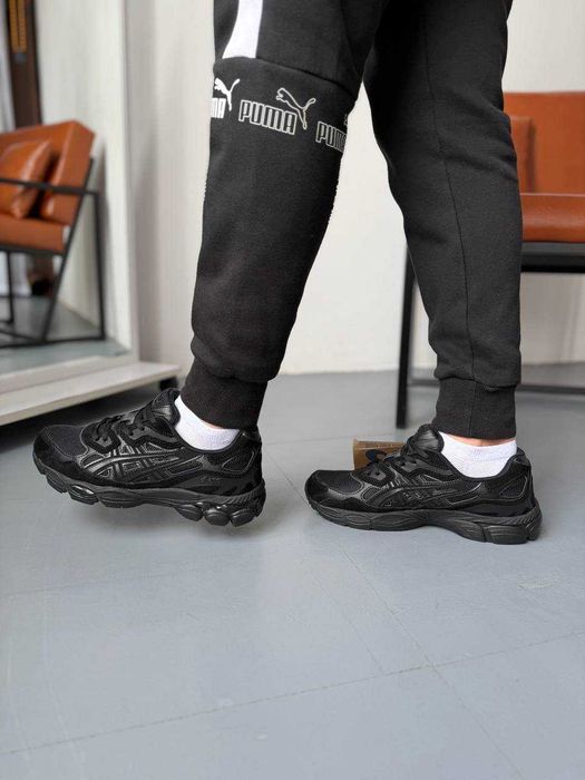 ‼️ НОВІ Кросівки Asics Gel NYC All Black