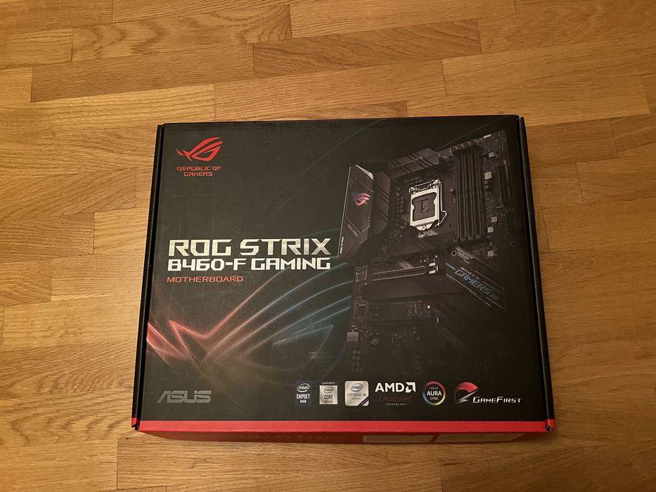 Материнська плата asus rog strix b460-f LGA 1200