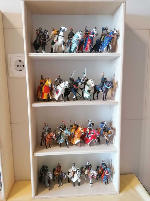Coleção completa de Cavaleiros Medievais