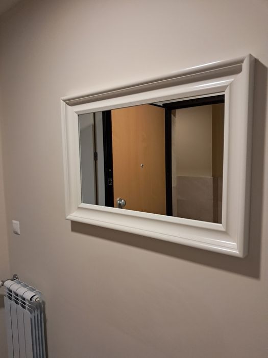Espelho Hemnes branco ikea , como novo