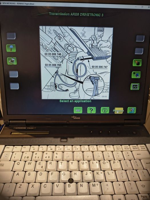 Zestaw diagnostyczny Agco wintest/ win metadiag renault