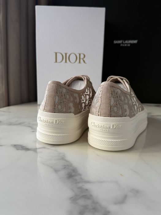 Trampki Dior Walkn Platform Beige