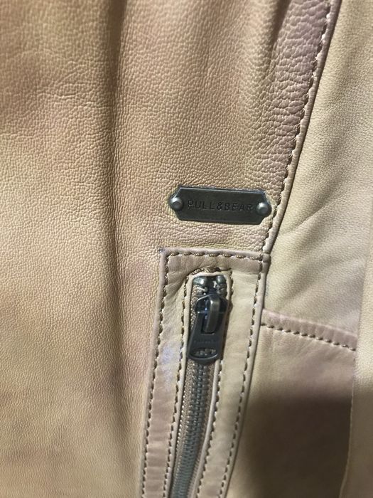 Blusao Pele Castanha Claro