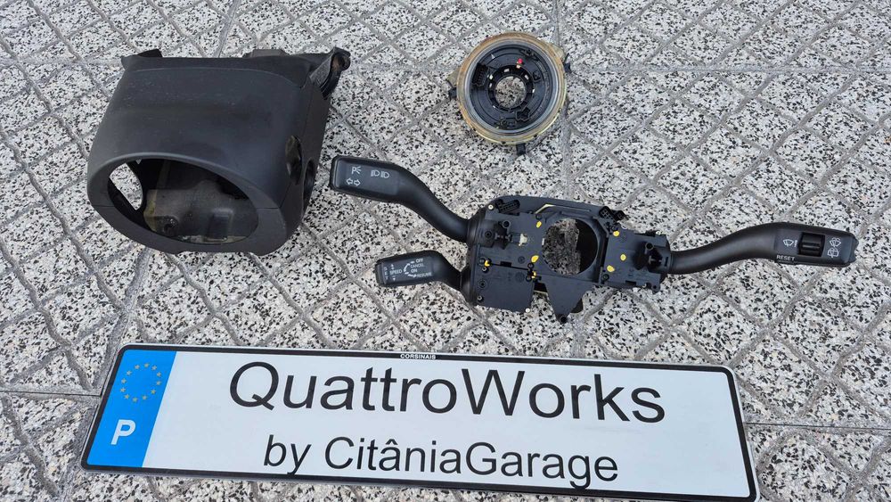 AUDI A4 B6/B7 ETC- KIT Manetes+ Cruise Control+ Fita Airbag+Forra+SMLS