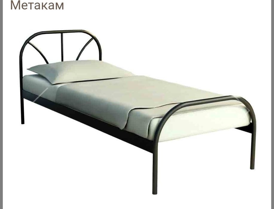 Кровать металлическая
