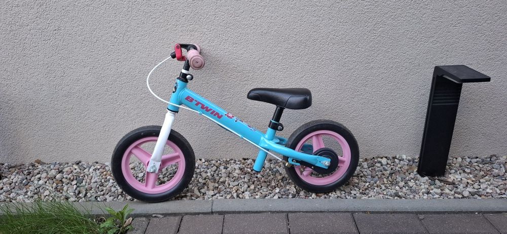 Rowerek biegowy z hamulcem