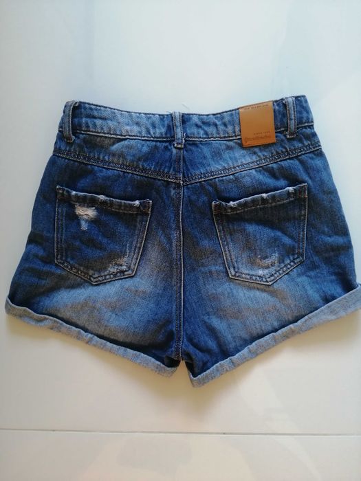 Dżinsowe szorty Bershka r. 32