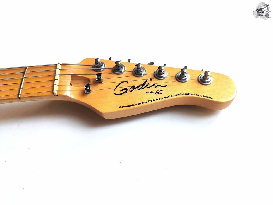 Godin SD model HSS '2007 Tremolo (USA made) Deep Blue Metallic