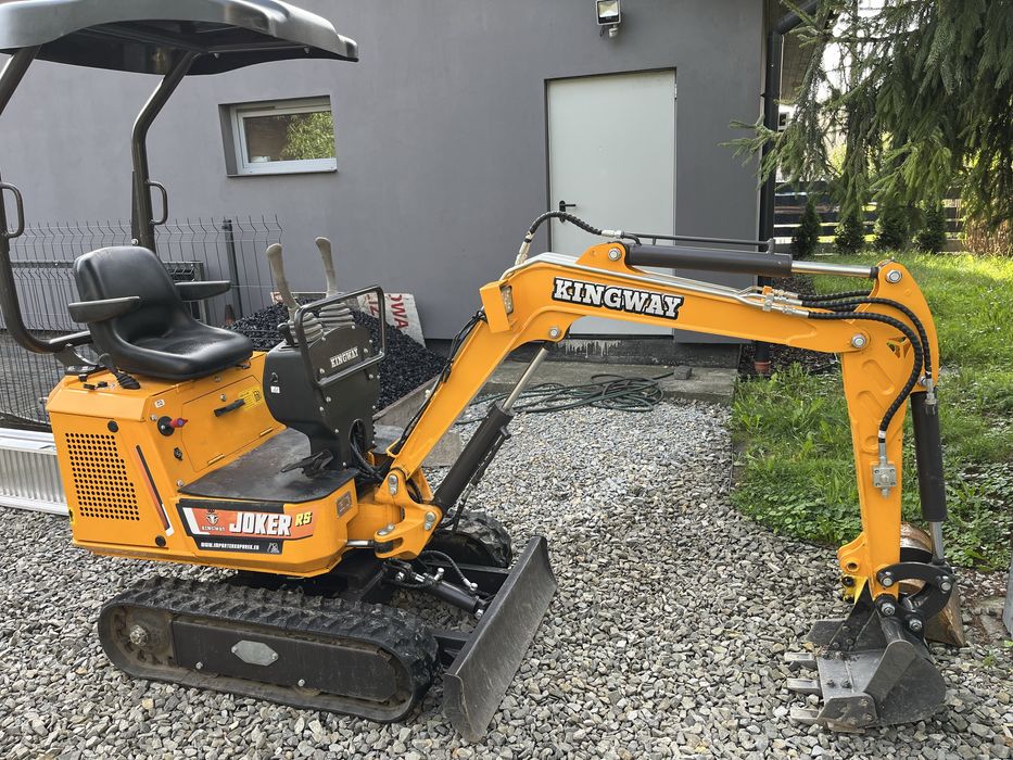 Wynajem mini koparki, minikoparka bez operatora 200zl doba