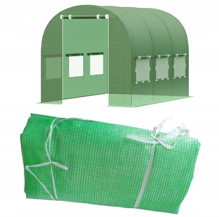 Folia Poszycie Tunel Foliowy Ogrodowy Szklarnia 300x200 3x2 Mocna